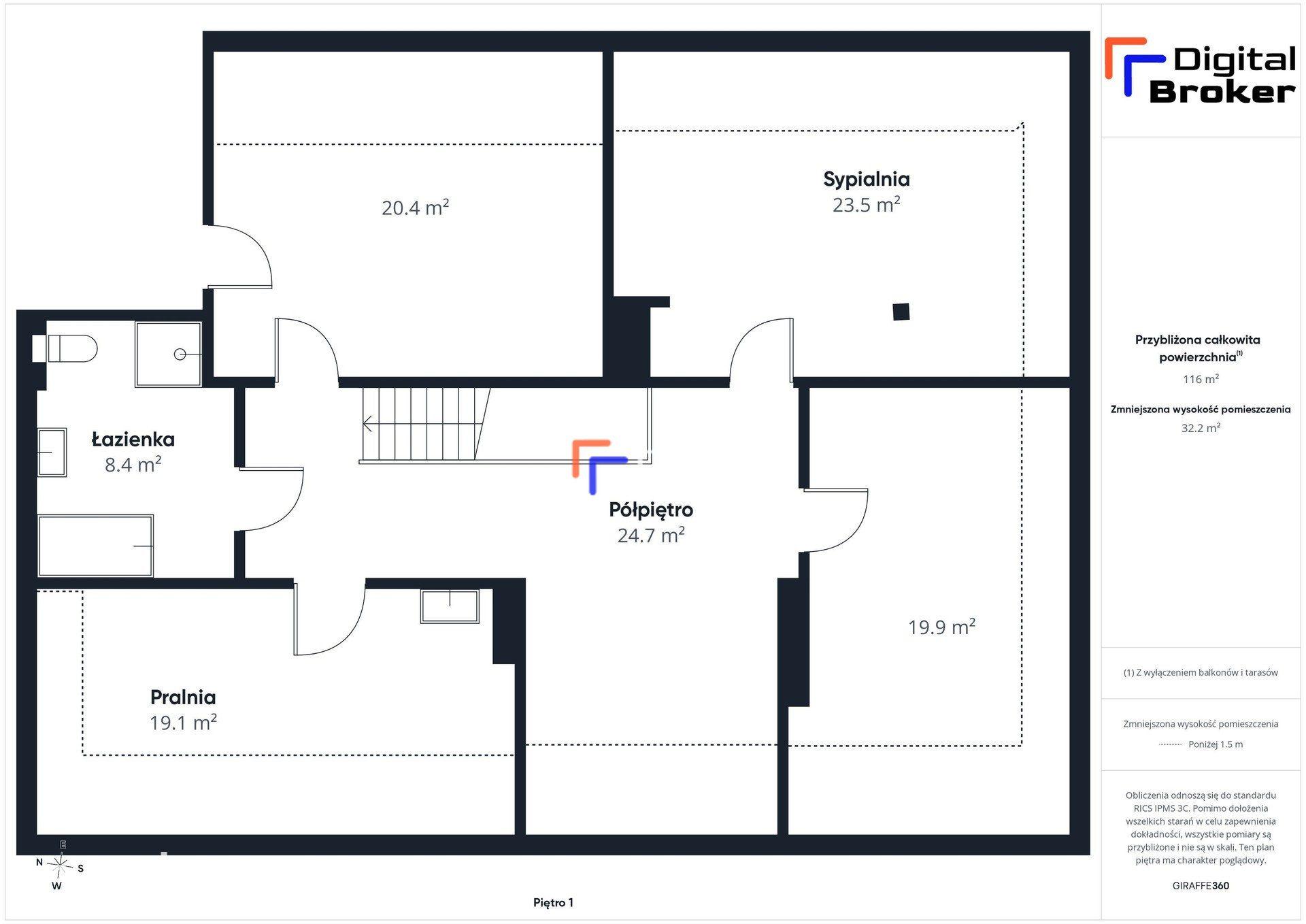Sulejówek*Duży Klasyczny Dom*Działka 1580m2*Ogród*Duży Garaż - zdjęcie 20