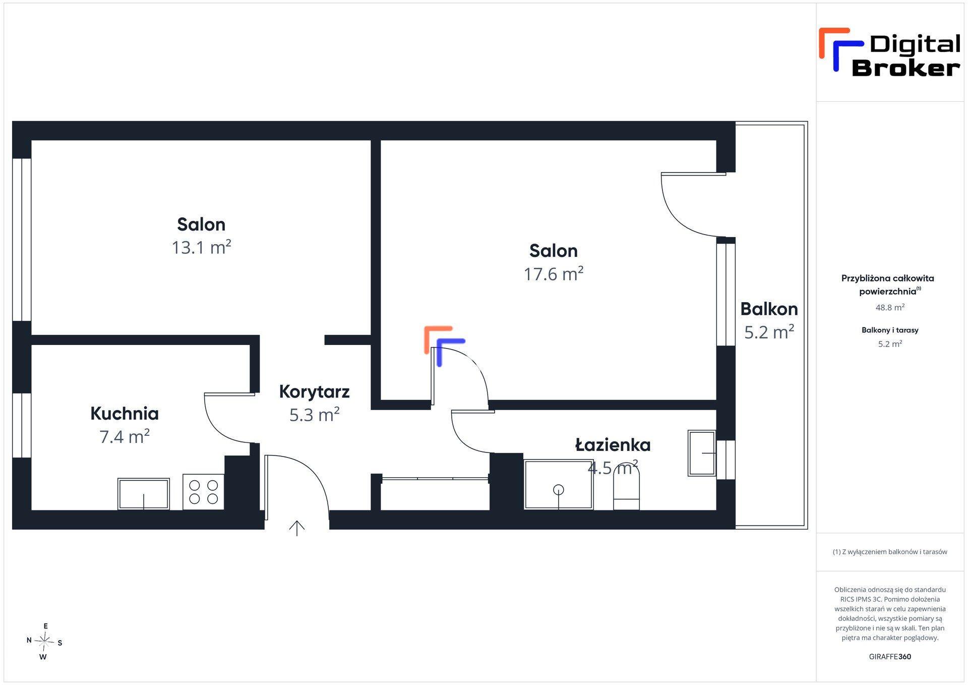 ✩ 2 pokoje ✩ 47,9 m² ✩ słoneczne ✩ Pieczewo - zdjęcie 18