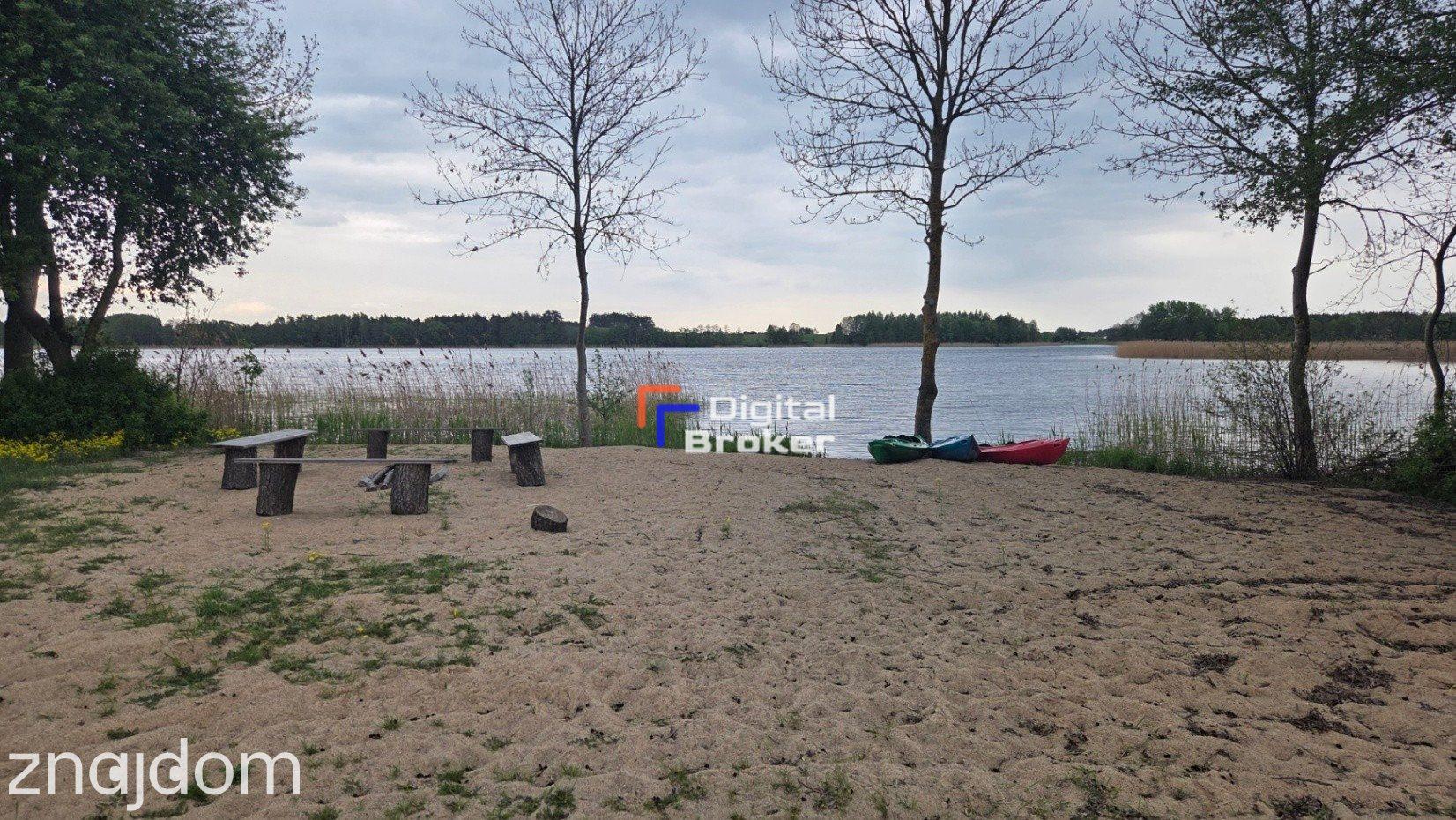 ✩Działka rekreacyjna z domkiem letniskowym Mazury✩77,8 m² Michałki ✩Z linią brzegową jeziora. - zdjęcie 12