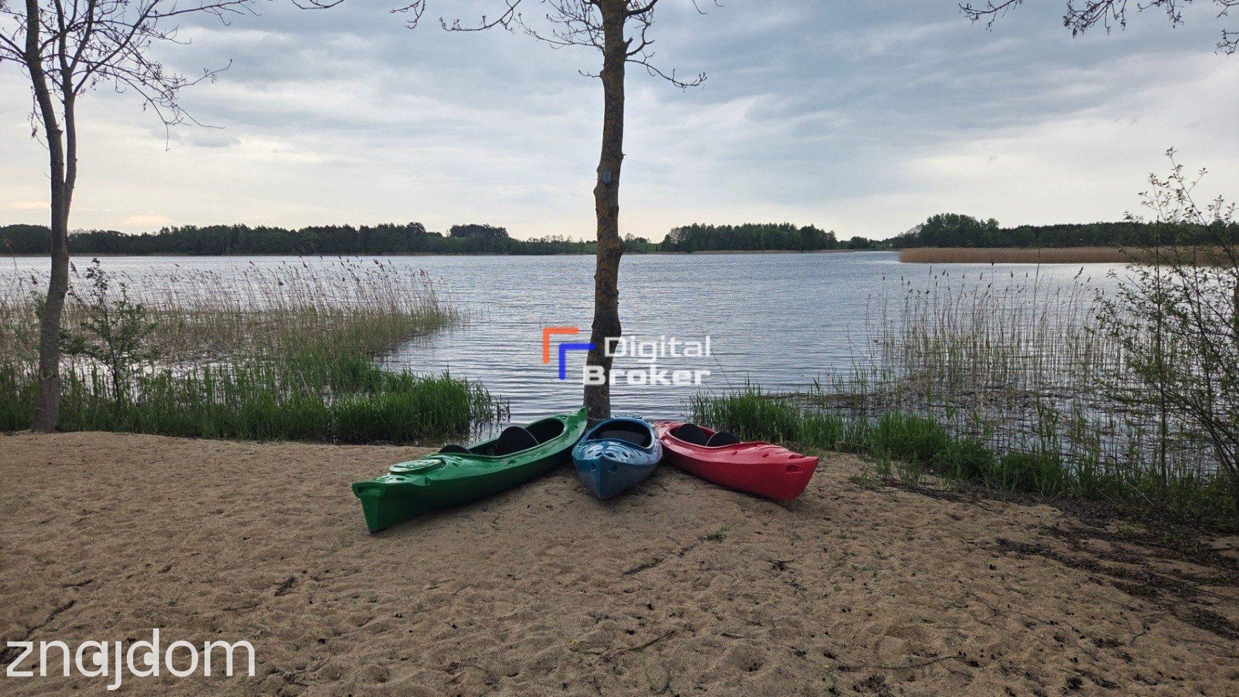 ✩Działka rekreacyjna z domkiem letniskowym Mazury✩77,8 m² Michałki ✩Z linią brzegową jeziora. - zdjęcie 16