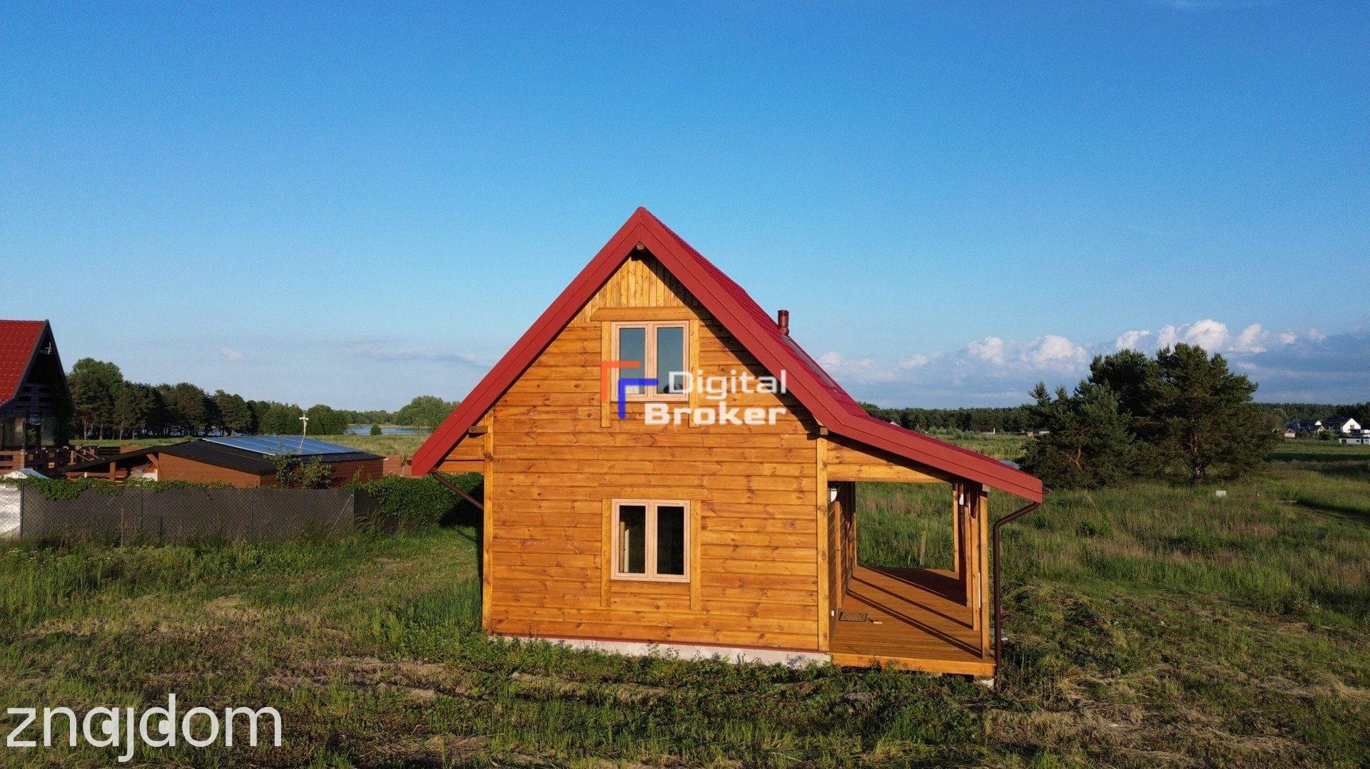 ✩Działka rekreacyjna z domkiem letniskowym Mazury✩77,8 m² Michałki ✩Z linią brzegową jeziora. - zdjęcie 21