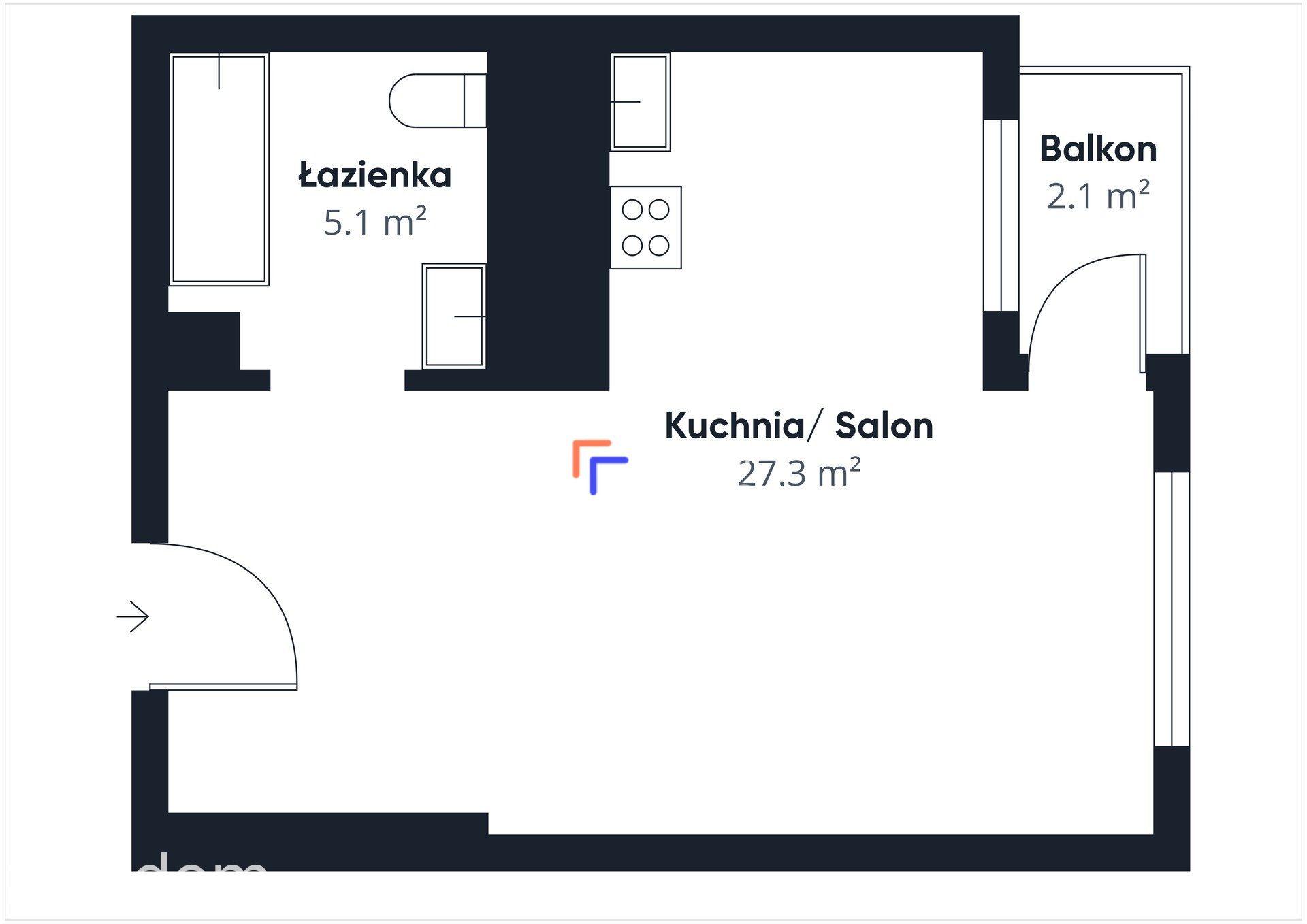 Kawalerka z panoramą Woli | balkon | garaż | metro | od zaraz - zdjęcie 11
