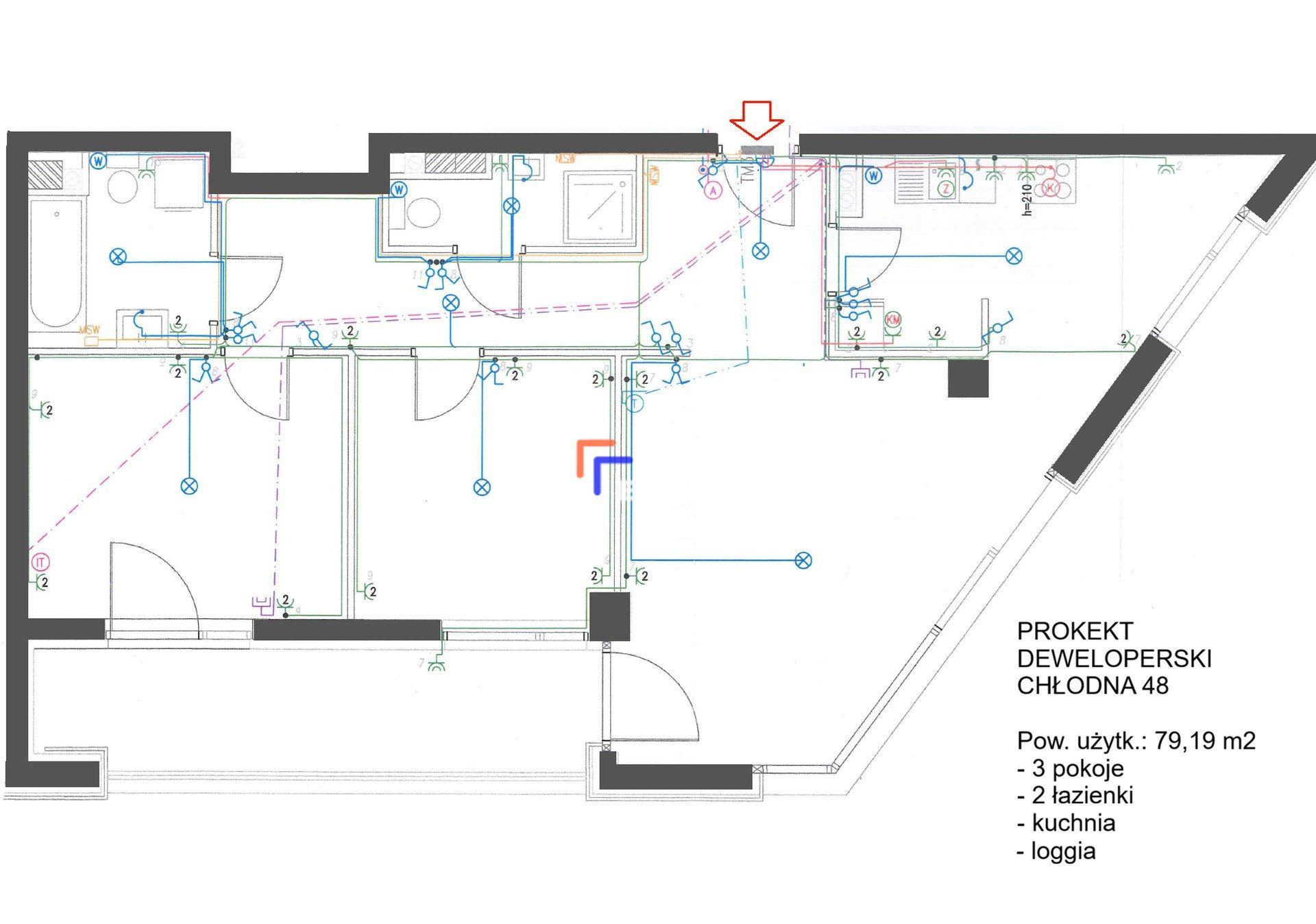 3 pokoje w apartamentowcu na bliskiej Woli | loggia | parking - zdjęcie 10