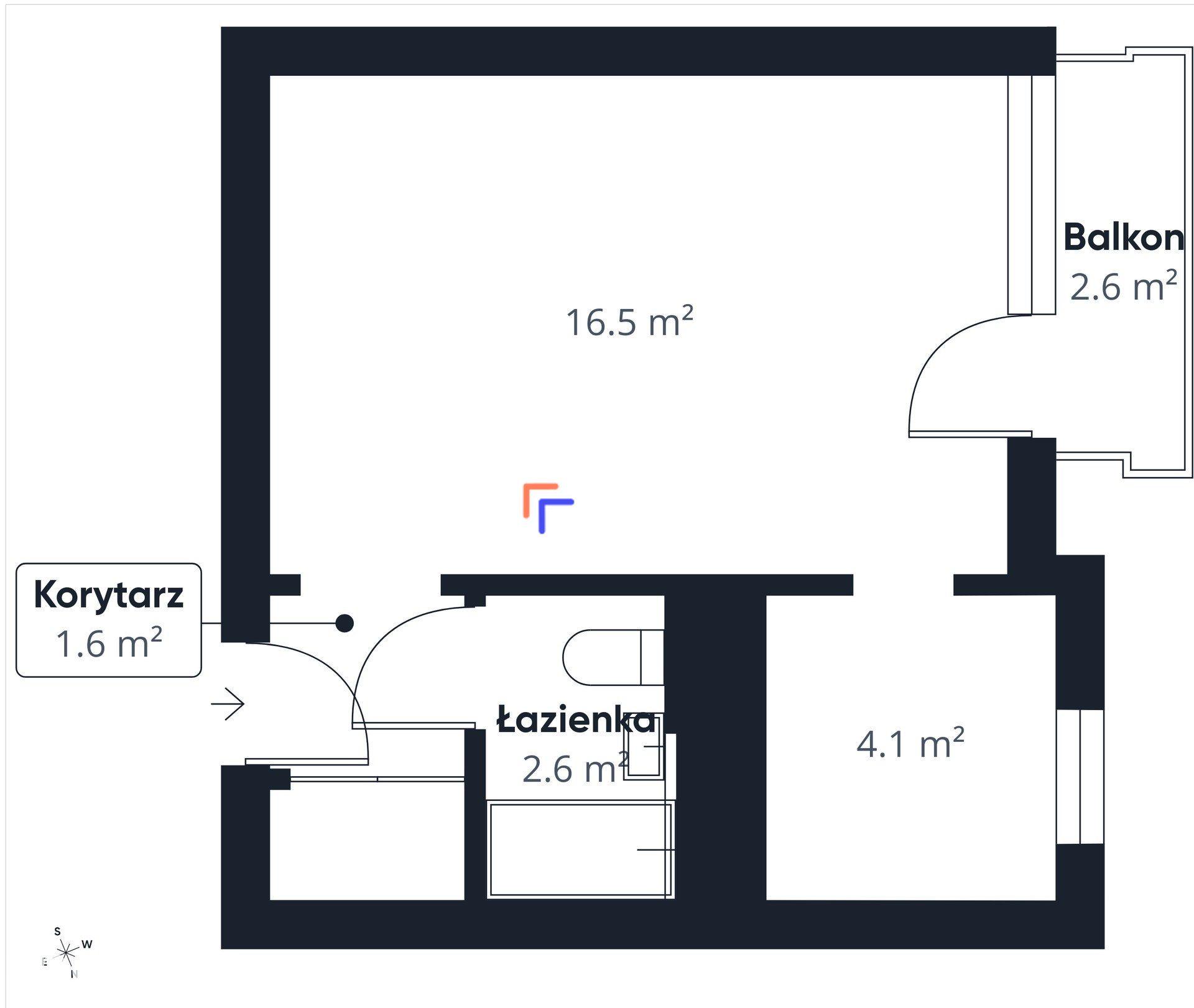 Kawalerka w doskonałej lokalizacji z balkonem - zdjęcie 12