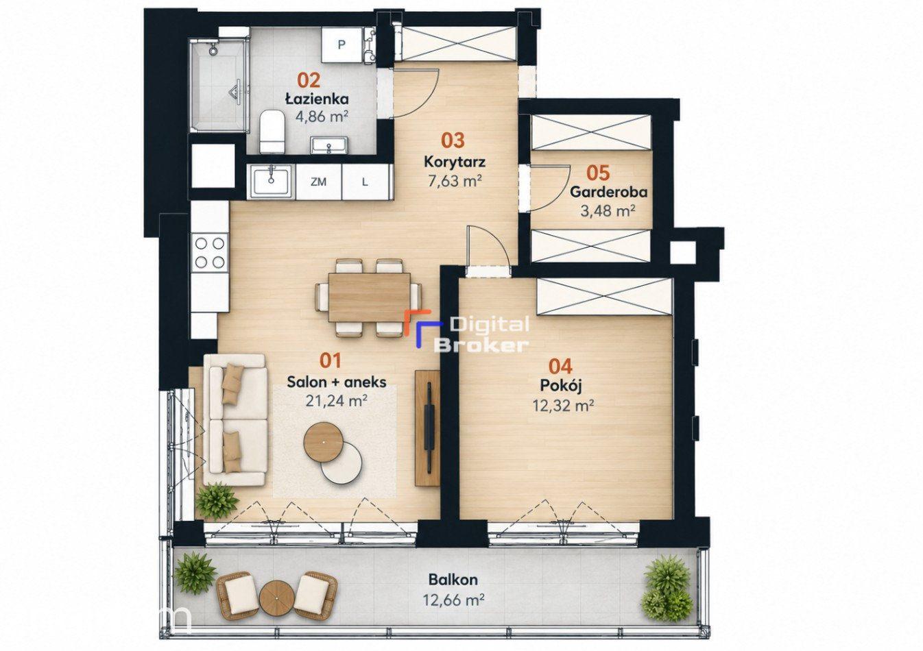 APARTAMENT / 2024 / wysoki standard / centrum - zdjęcie 14