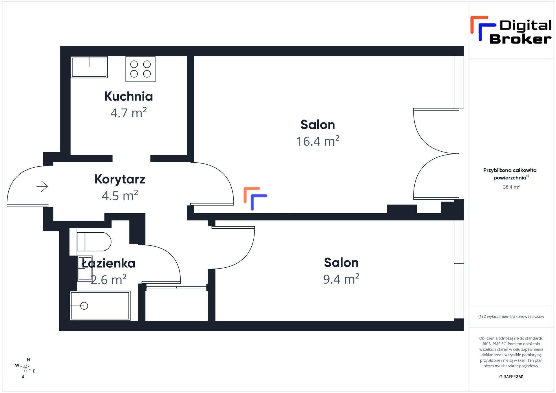 2 Pokoje*Park Mirowski*Gotowe*KW*Centrum - zdjęcie 13