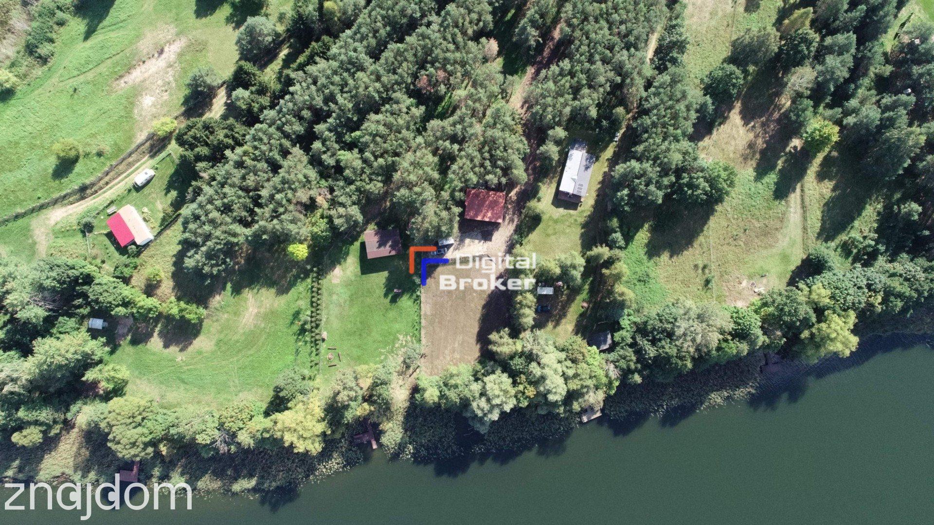 ✩ Działka z linią brzegową jeziora Kalwa Mazury ✩ 3061 m² ✩ Pasym ✩