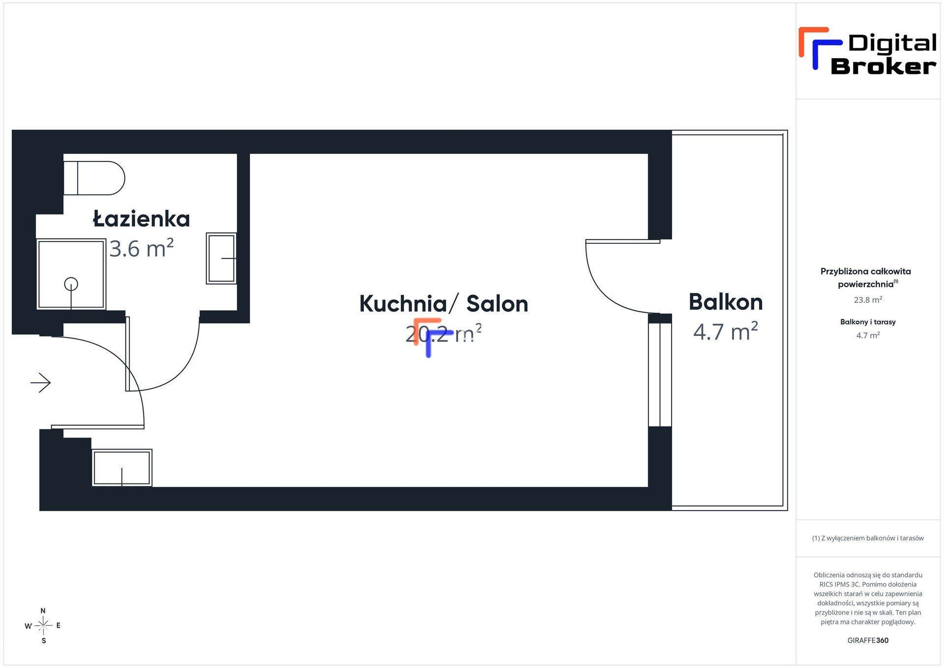 Duży balkon (loggia)|Nowe Budownictwo|Gotowe Do Wprowadzenia| - zdjęcie 8