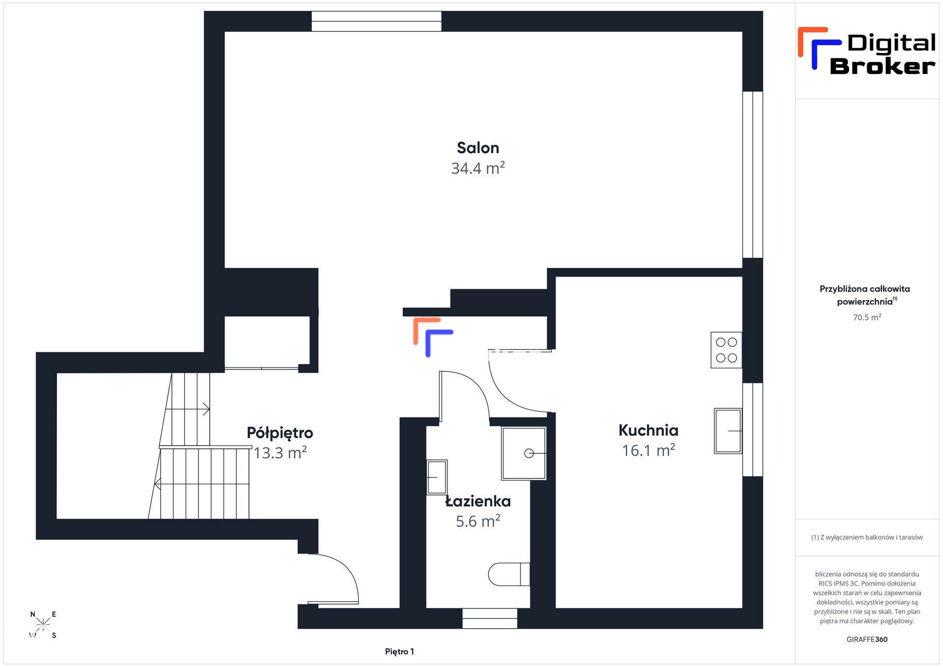 Dom bliźniak | 5 pokoi | ogród + garaż | 15 min Waw | blisko Zegrza - zdjęcie 19