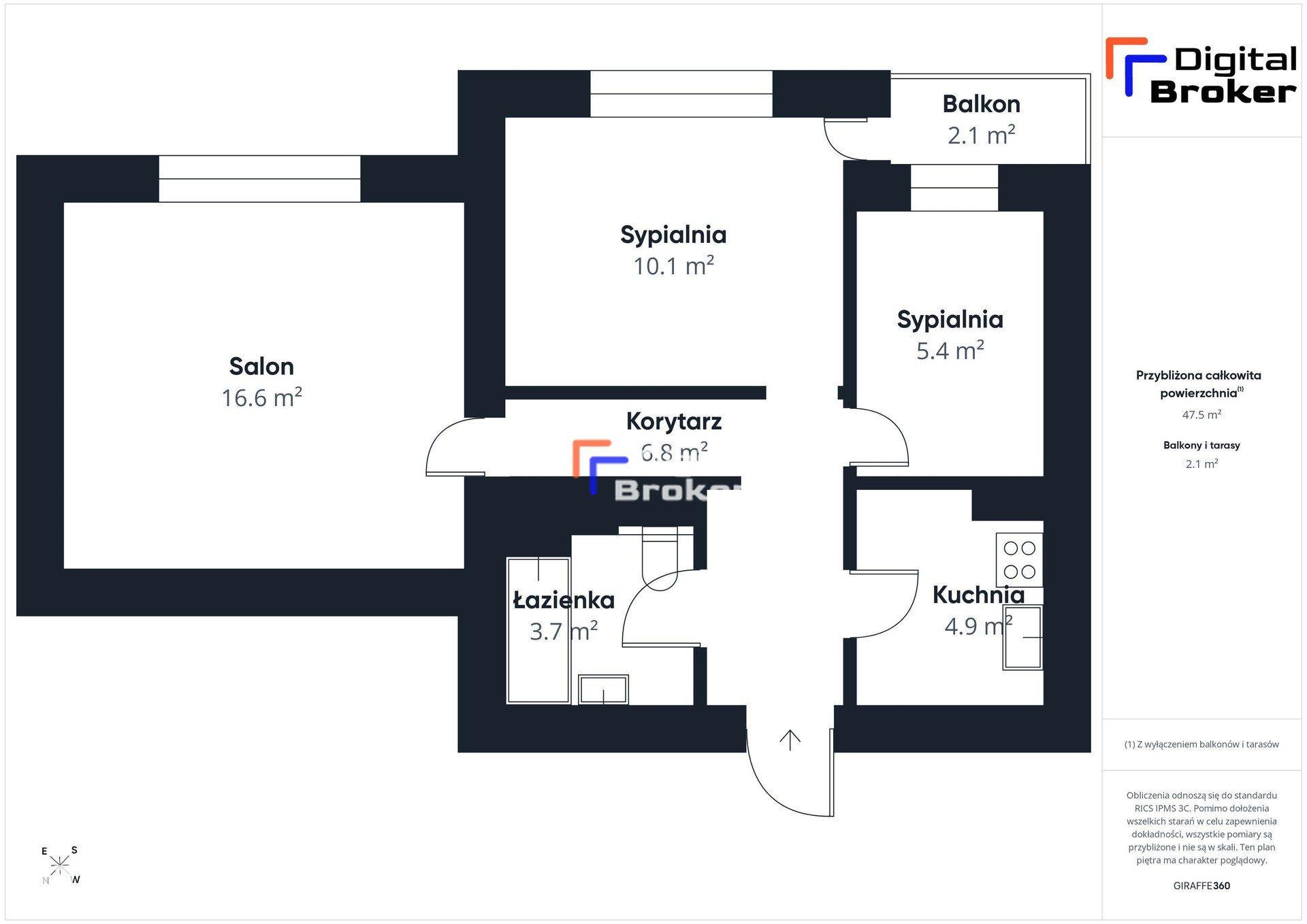 3 pokoje| Piękna Panorama| Balkon| Uregulowany Grunt| Do Wprowadzenia - zdjęcie 15