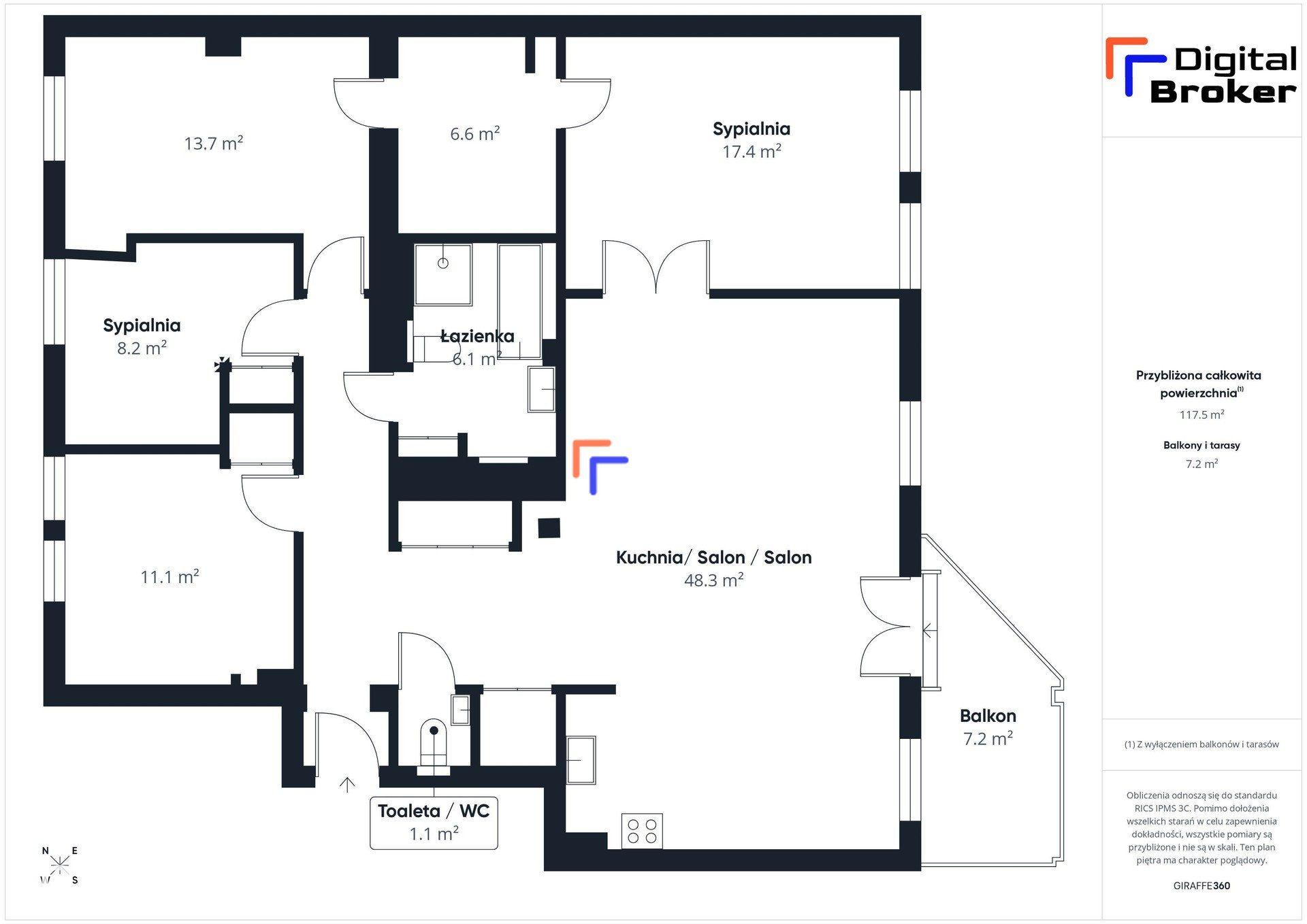 120 m² | 5 pokoi | Balkon | Targówek - zdjęcie 31