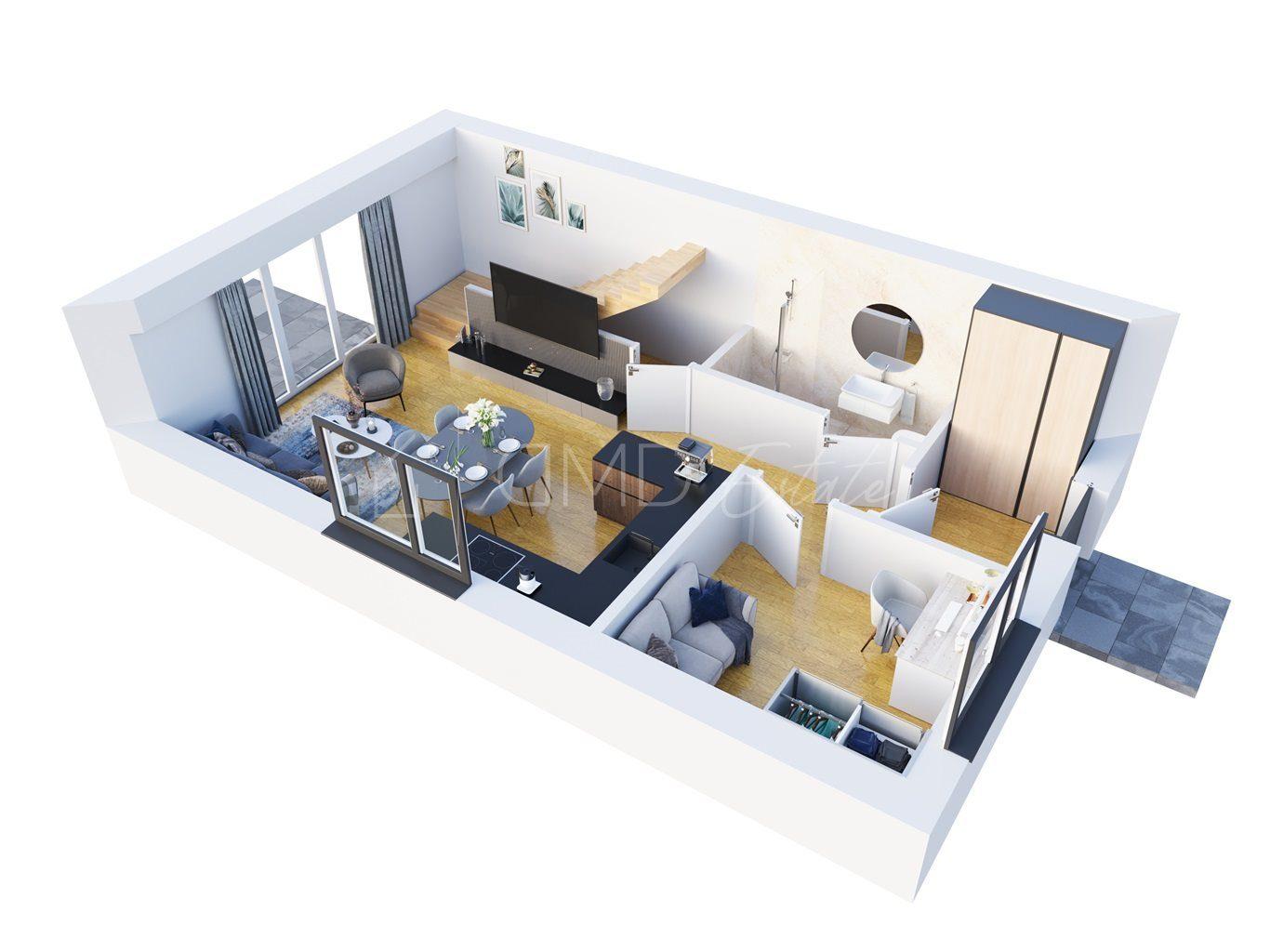 DOM 91m2 z ogrodem|4 POK| 5 min centrum|bez PCC