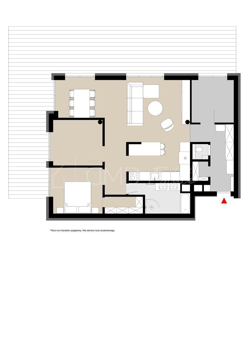 4 pok.apartament z ogrodem 2 mp prestiżowe Osiedle - zdjęcie 16