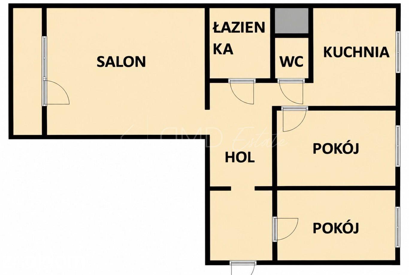 3 pok. Os.Witosa Słoneczne_balkon_winda - zdjęcie 5