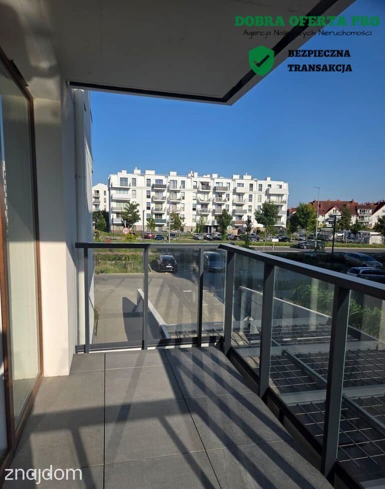 Kawalerka | Oxygen Park | Balkon | Gdańsk