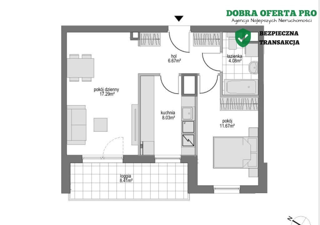 2 pokoje | loggia 9 m² | garaż | 2018 - zdjęcie 9