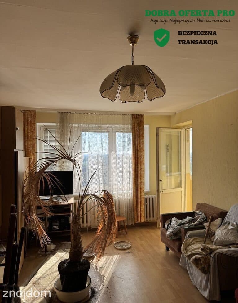2 pokoje | balkon | 9. piętro | Śródmieście
