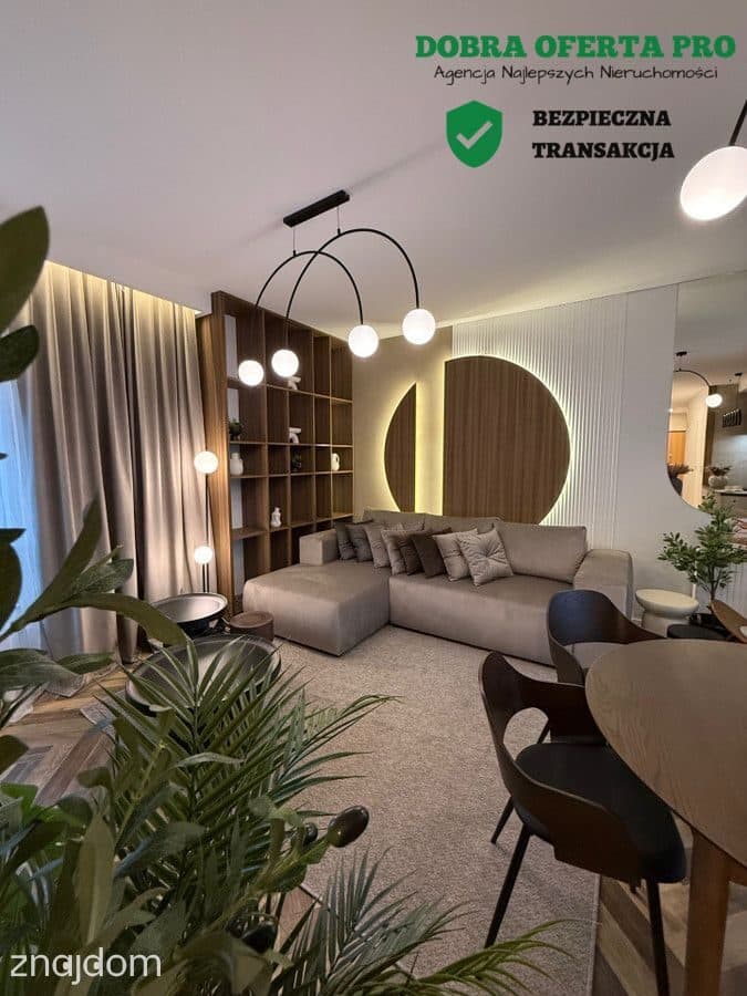Nowoczesny apartament z sauną i 2 miejscami