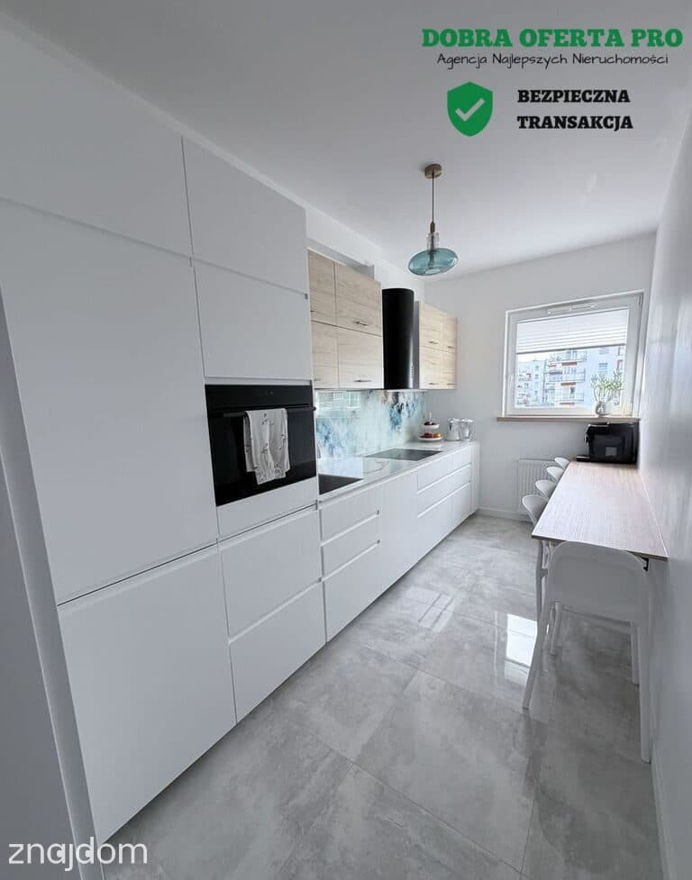 3 pokoje | osobna kuchnia | balkon | garaż