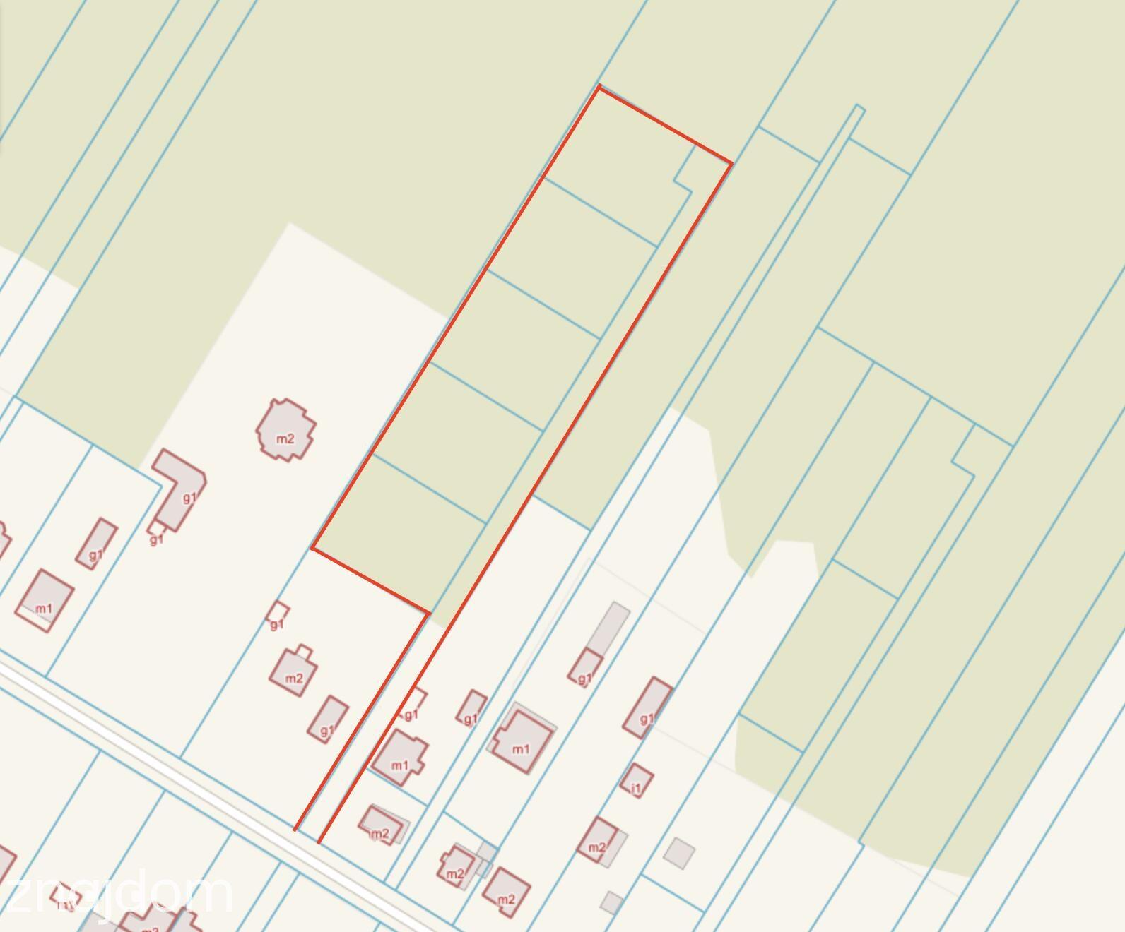 Działki budowlane PORĘBY 1078m2, 1150m2, 1163m2 - zdjęcie 2