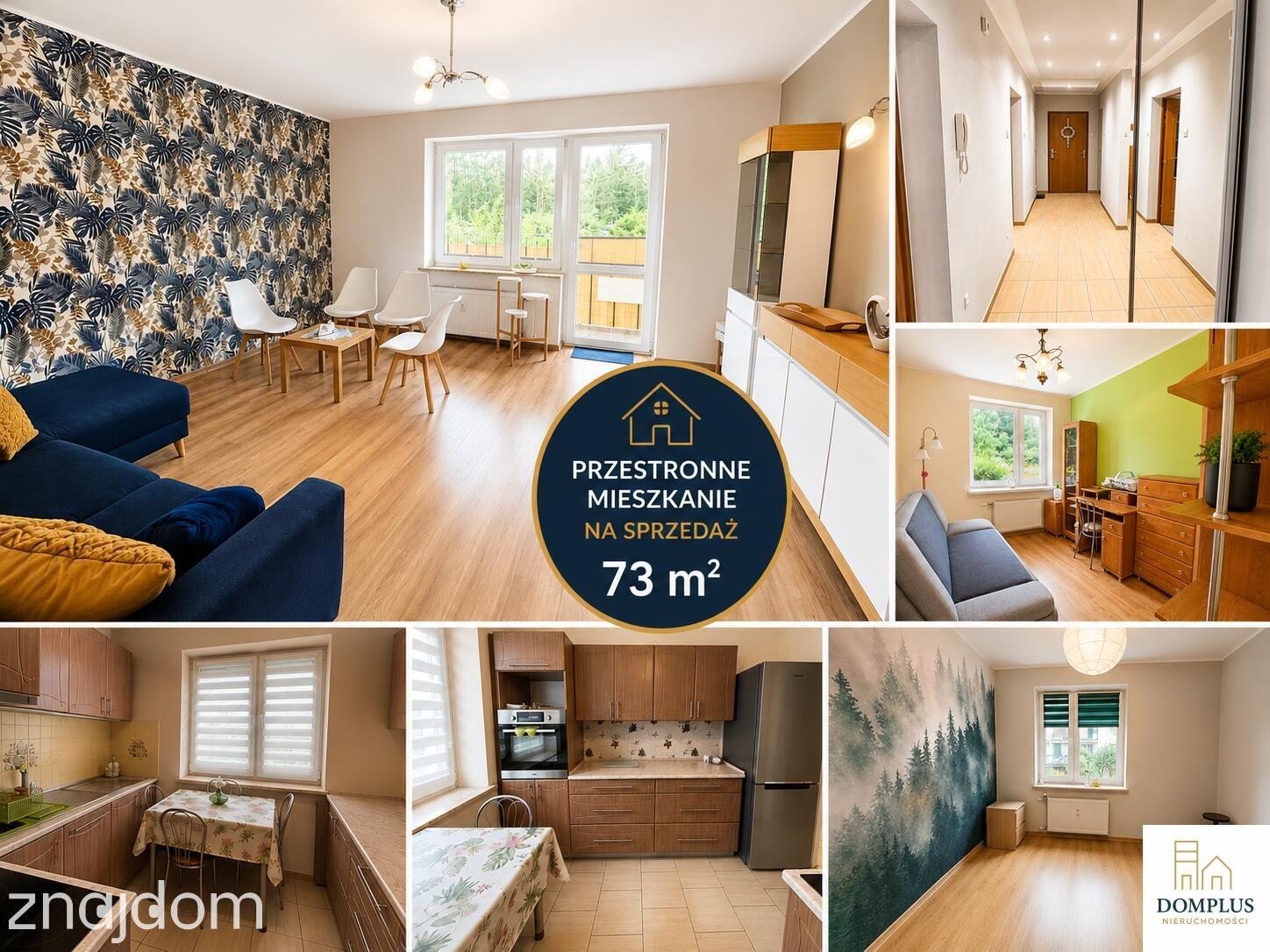Komfortowe mieszkanie dla dużej rodziny | 72,38 m² | Parter | Osiedle Słowiańskie 4F | Wronki