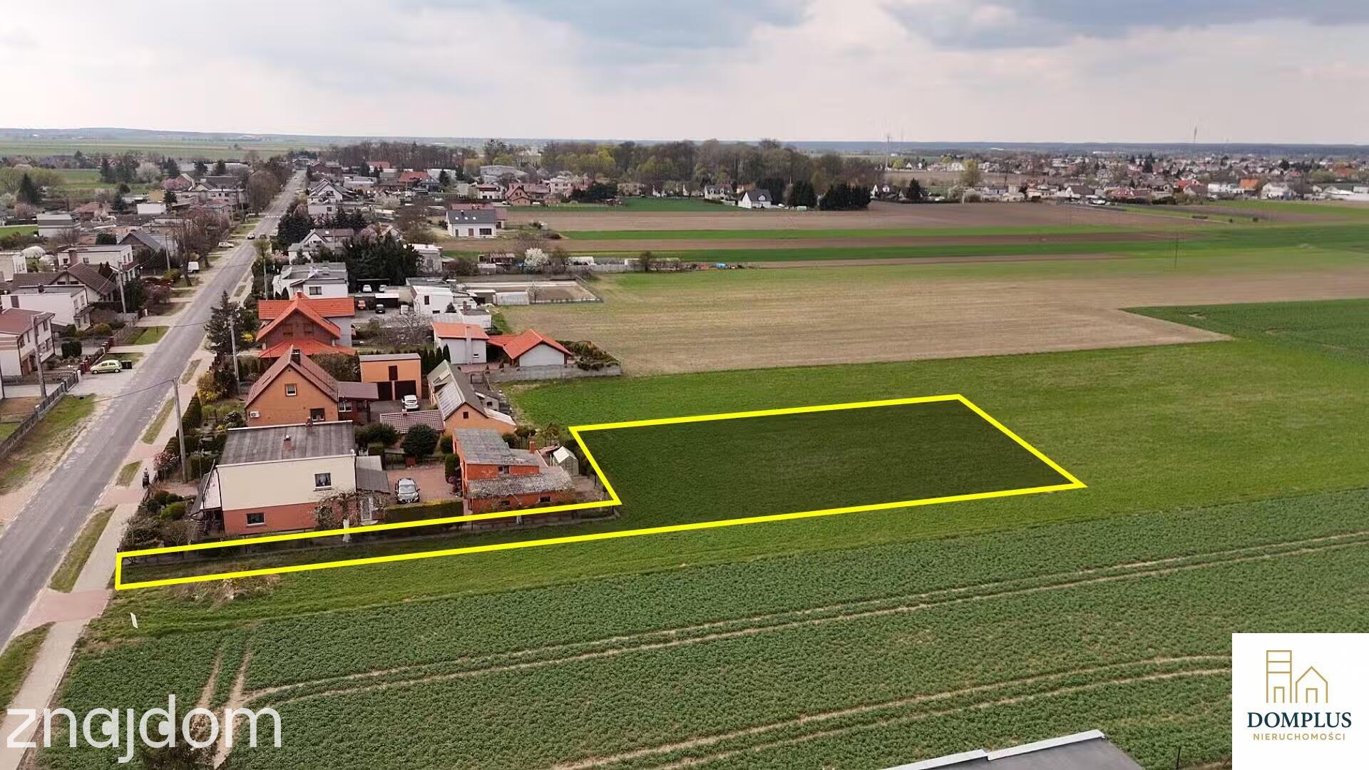Działka budowlana 1184 m² Nowa Wieś gm. Wronki WZ