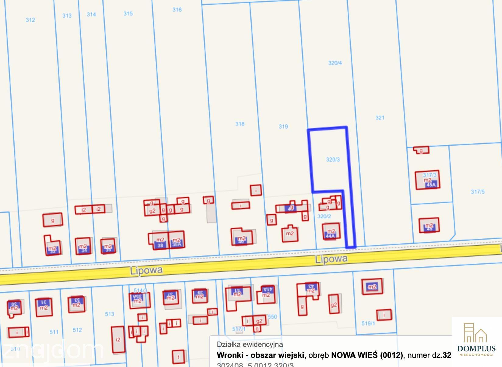 Działka budowlana 1184 m² Nowa Wieś gm. Wronki WZ - zdjęcie 9