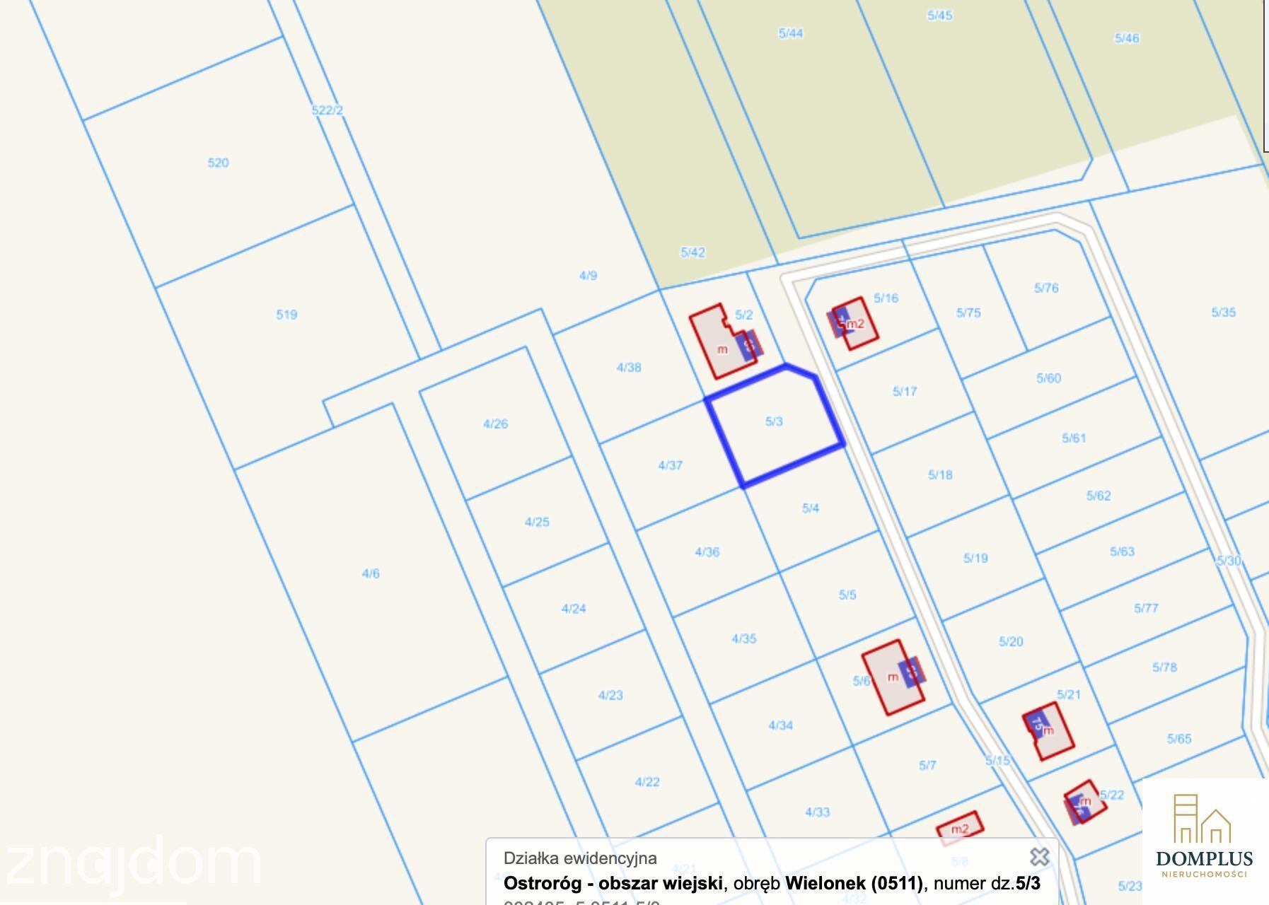 WIELONEK | DZIAŁKA 762 m² | MPZP, BLISKO JEZIORA - zdjęcie 6