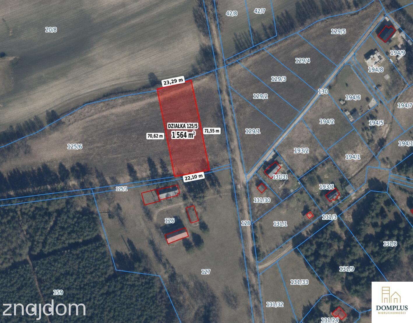 TUCHOLA | DZIAŁKA 1 564 m² Z WARUNKAMI ZABUDOWY - zdjęcie 12