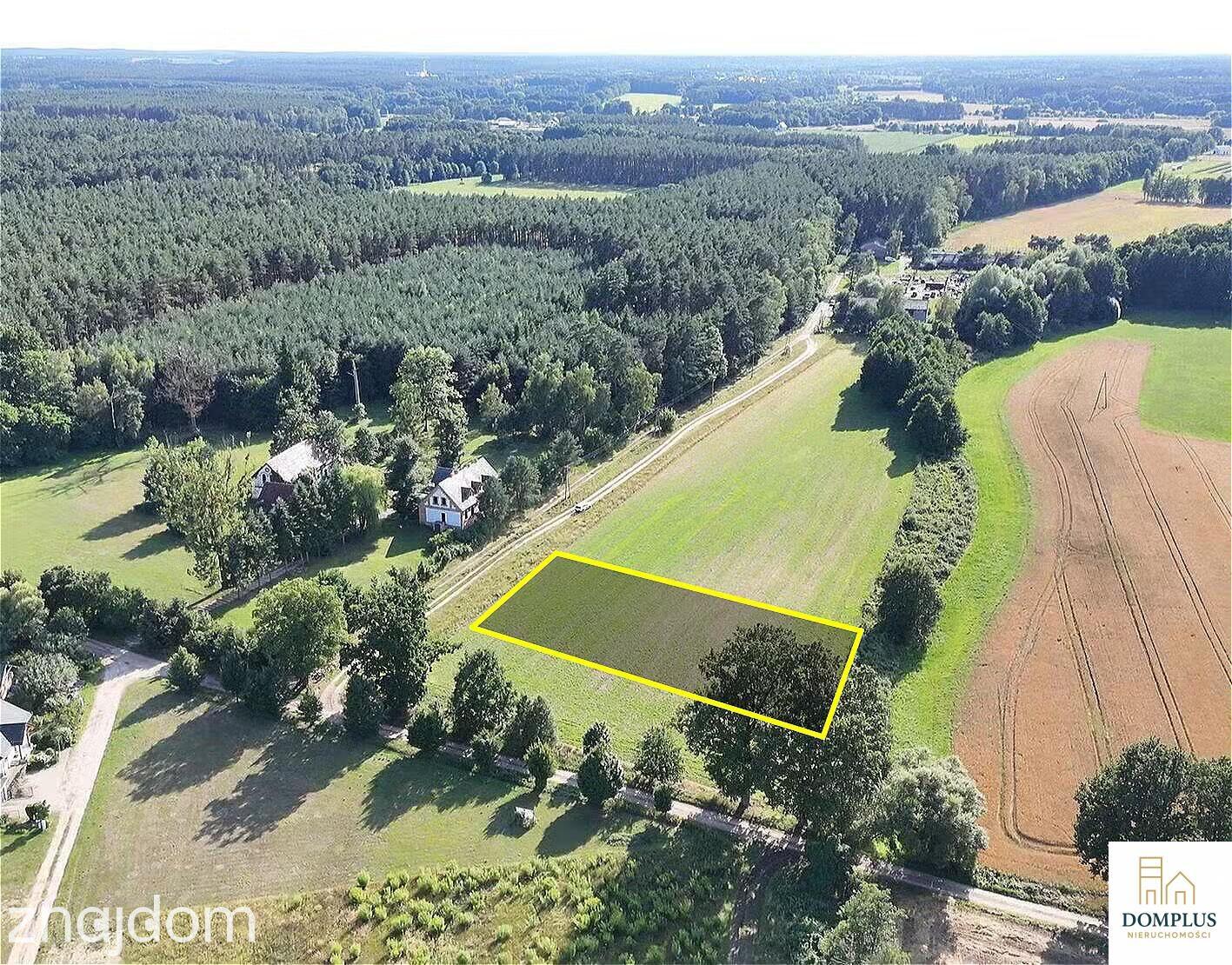 TUCHOLA | DZIAŁKA 1 564 m² Z WARUNKAMI ZABUDOWY - zdjęcie 4
