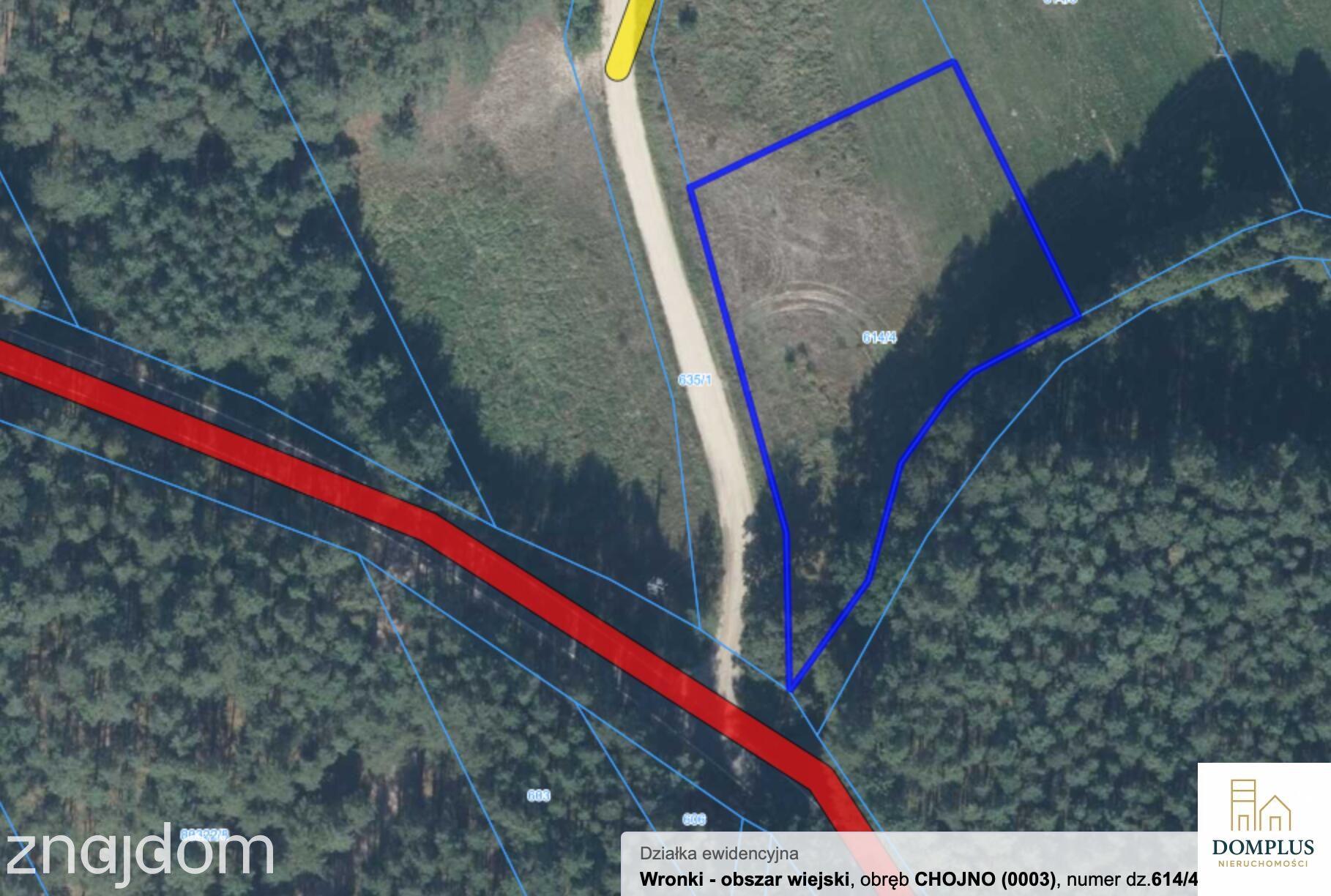 Działki budowlane w Chojnie 2022 mkw, 2556 mkw - zdjęcie 6