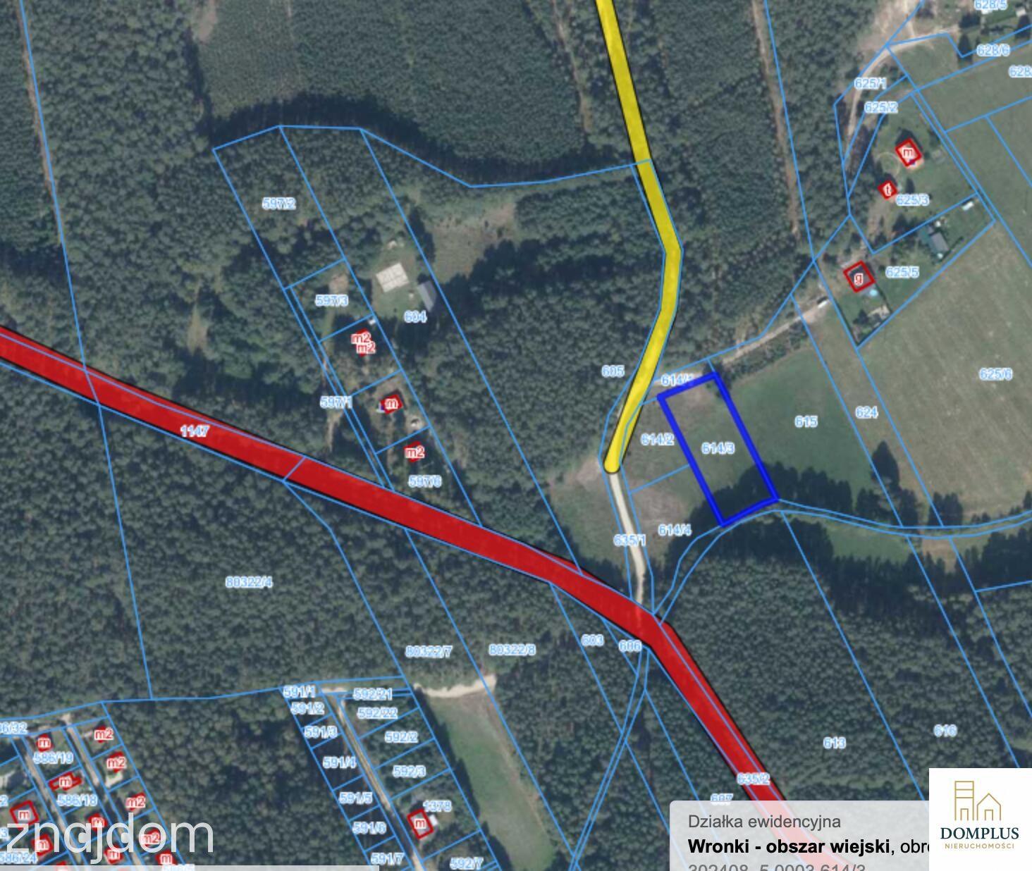 Działki budowlane w Chojnie 2022 mkw, 2556 mkw - zdjęcie 9
