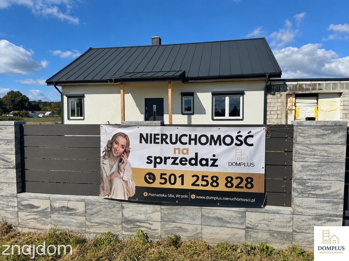 DOM NA SPRZEDAŻ | LUBASZ | 123,29 m² | DZIAŁKA 949 m²