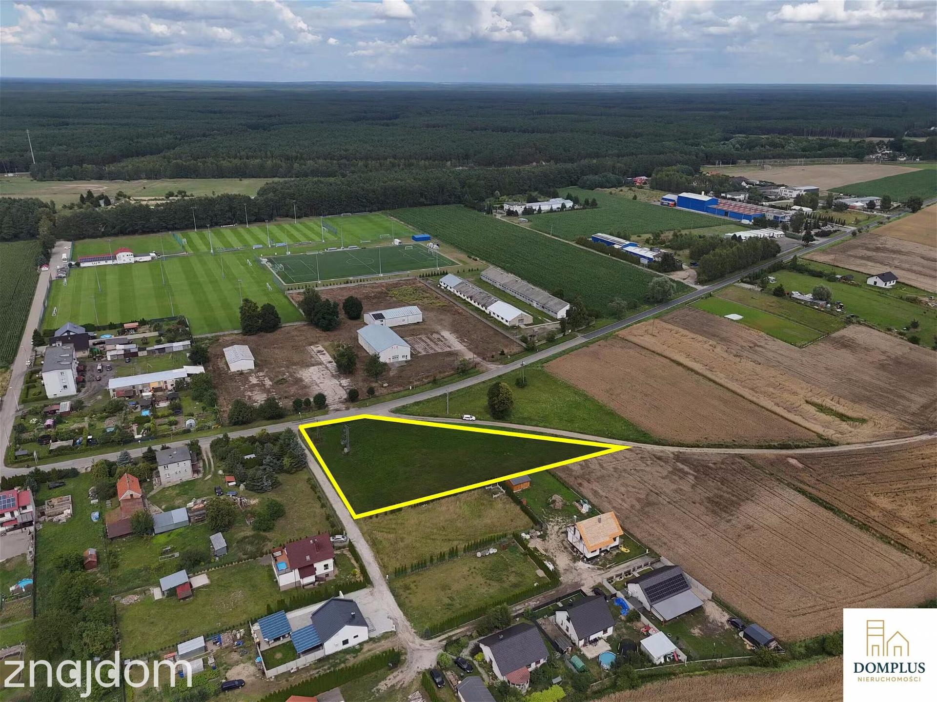 Popowo działka 3700 m² WZ 2 budynki 24 mieszkania - zdjęcie 6