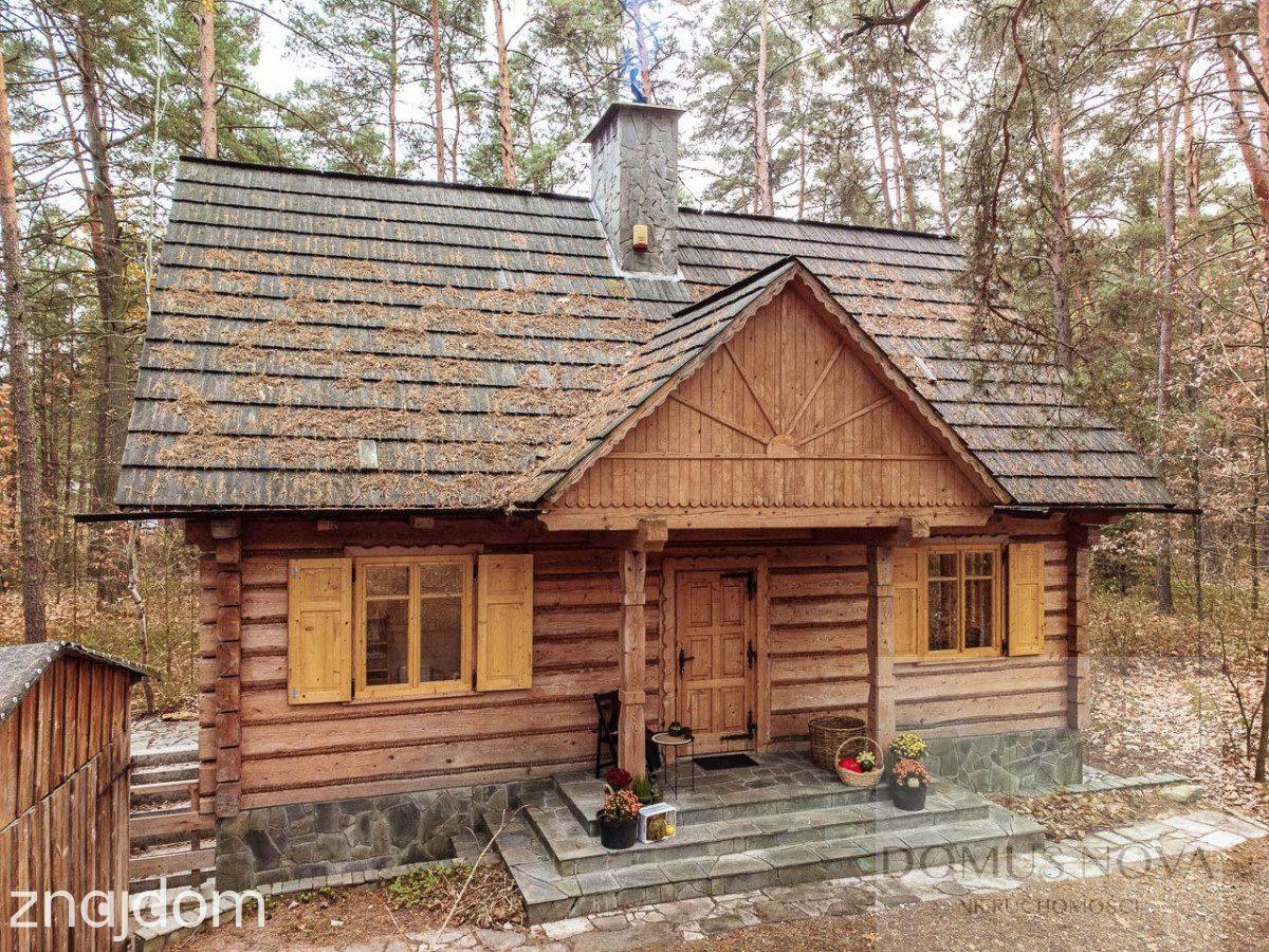 Dom z bala w stylu góralskim - działka 1,5 ha - zdjęcie 19