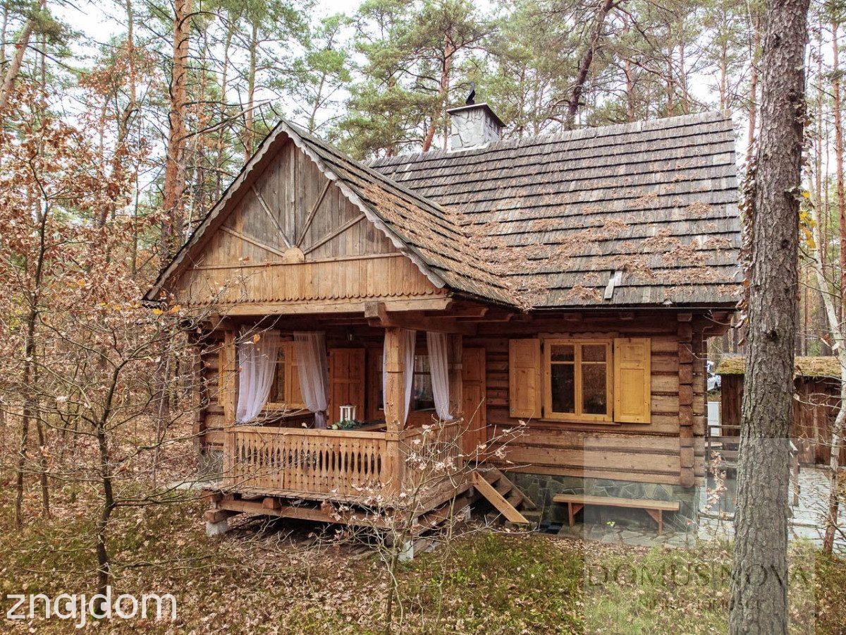 Dom z bala w stylu góralskim - działka 1,5 ha - zdjęcie 20