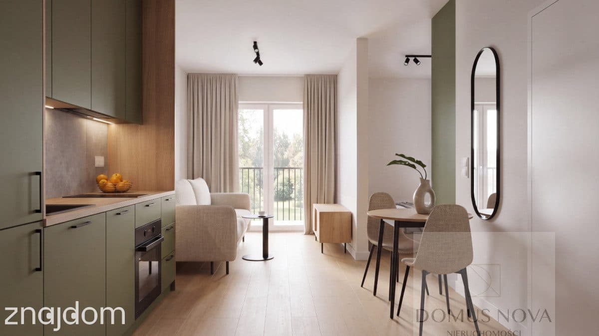 Studio 30,4 m² | Bez prowizji | Internet w cenie