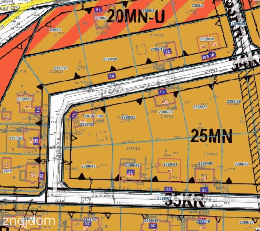 Działka 814 m² z MPZP Rogoźno, ul. Zachodnia - zdjęcie 12