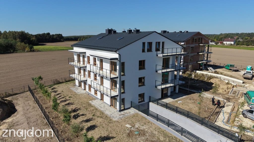 Popów | Nowe mieszkanie | 3 pokoje | ogródek