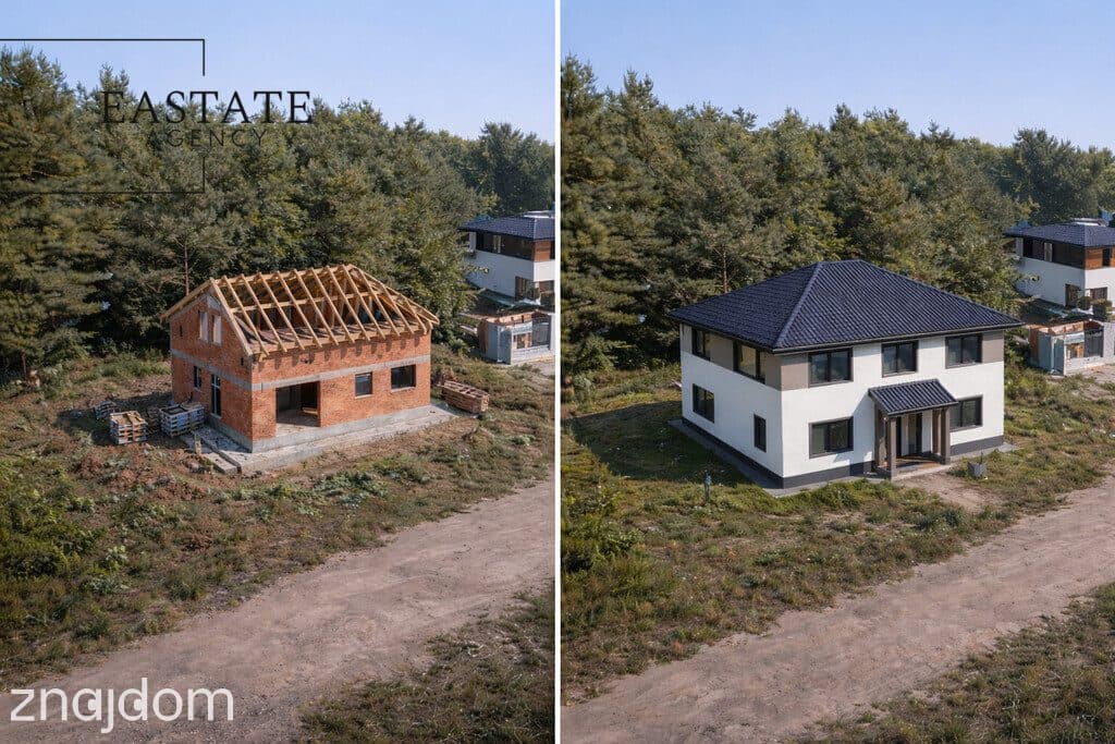 Działka budowlana 904 m² – spokojna okolica, dojaz - zdjęcie 4