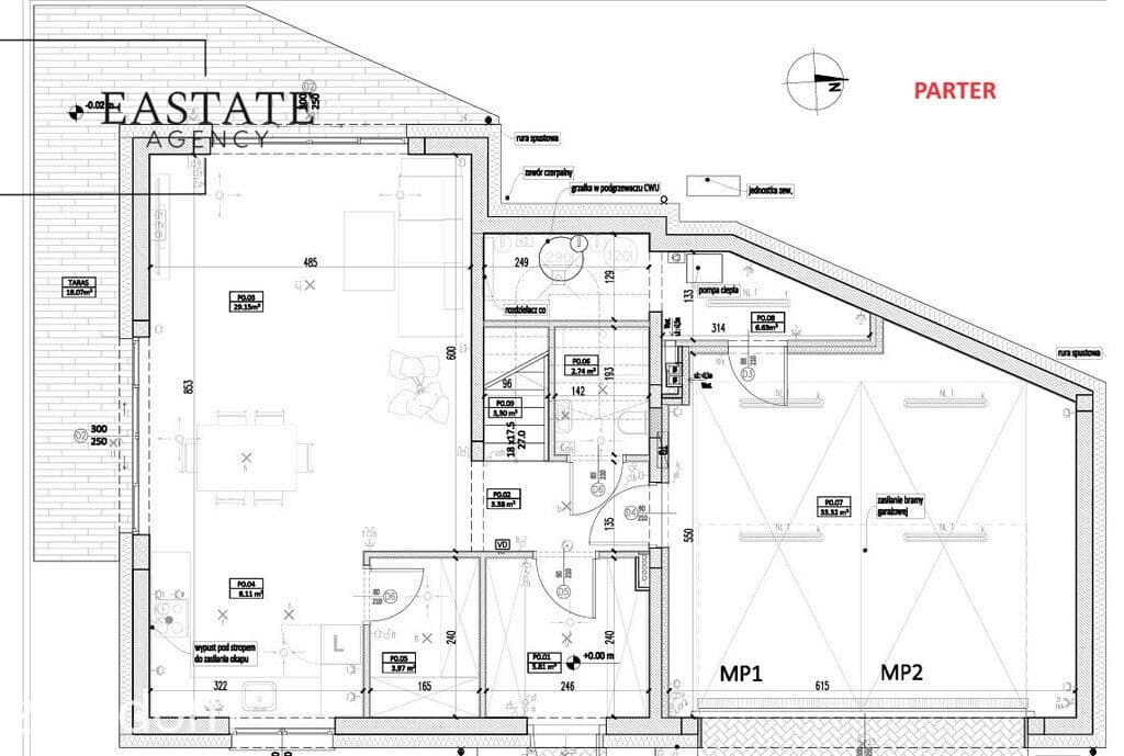 Nowoczesny dom 176 m², stan deweloperski, działka - zdjęcie 4