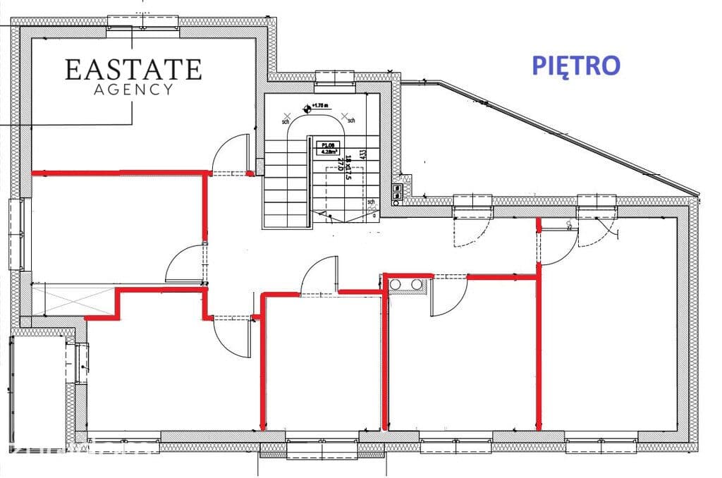 Nowoczesny dom 176 m², stan deweloperski, działka - zdjęcie 5