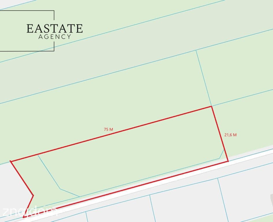 Działka developerska 1737 m²-asfaltowy dojazd.