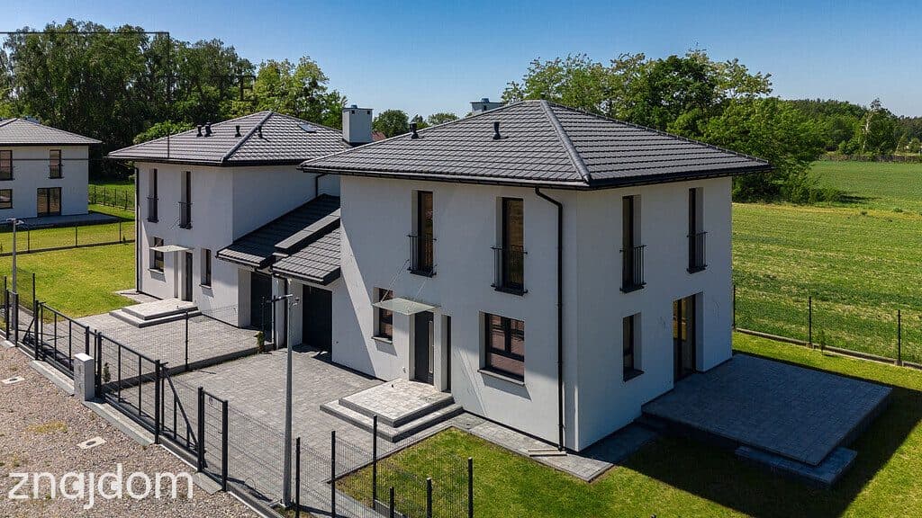 Działka 500 m2/ bliźniaki połączone garażem - zdjęcie 9