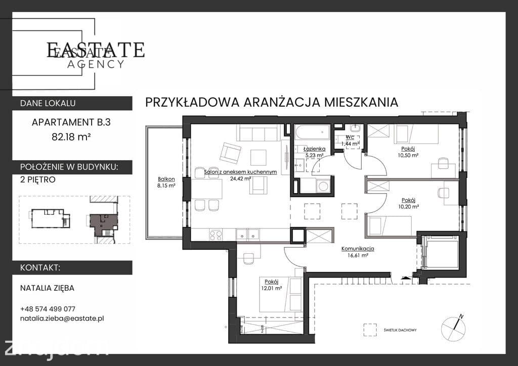 Apartament 82 m² w prestiżowej inwestycji / Orłowo - zdjęcie 8