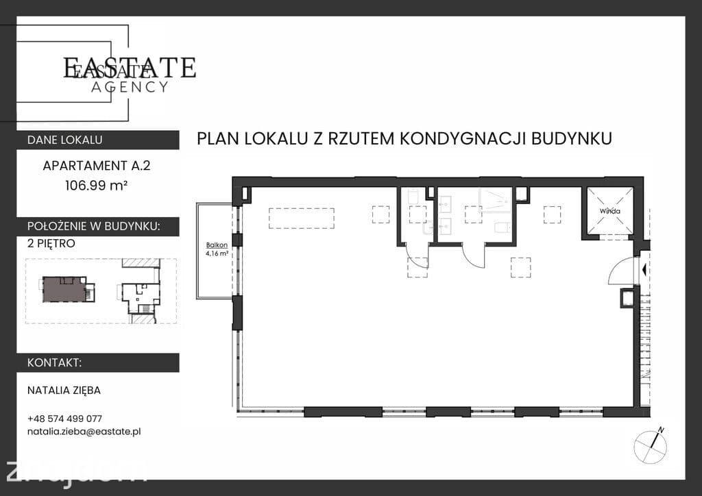 Apartament 107m2 z tarasem na dachu / Orłowo - zdjęcie 6