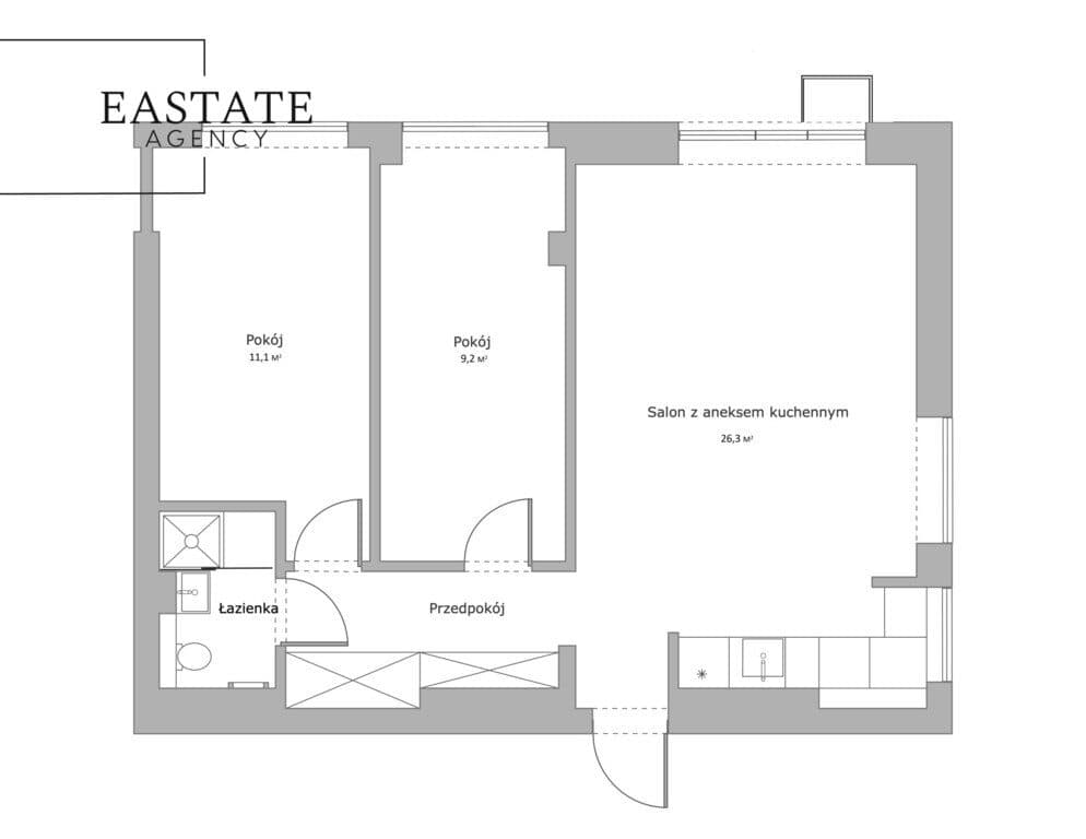 Mokotów | 57 m² | po generalnym remoncie - zdjęcie 16