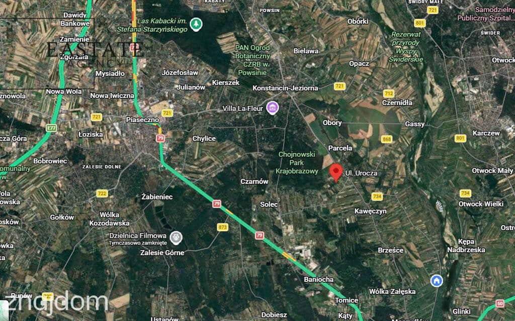Konstancin-Jeziorna działka budowlana przy lesie - zdjęcie 15