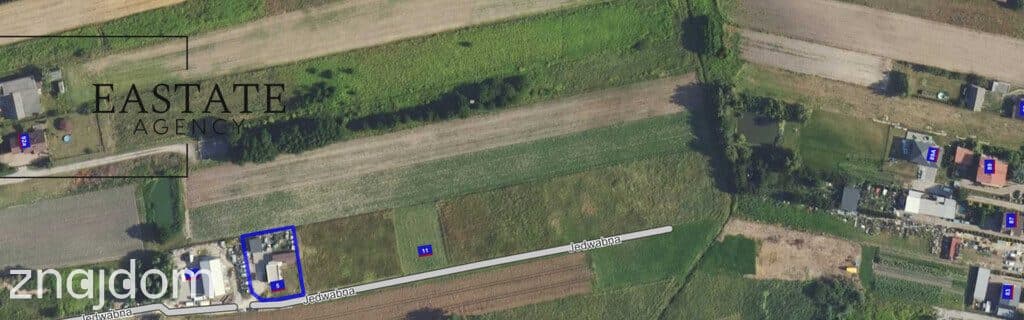 Janczewice - działka z domkiem i garażem - zdjęcie 12