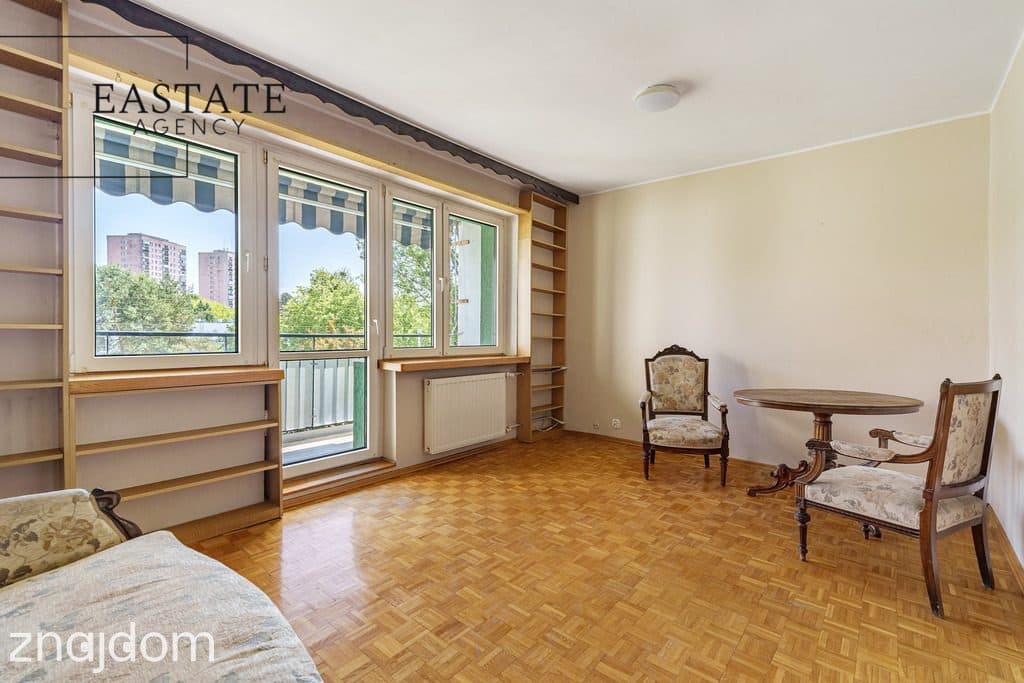 Tuż przy I linii metra stacja Imielin | Loggia 6m2 | Widok na zielone patio